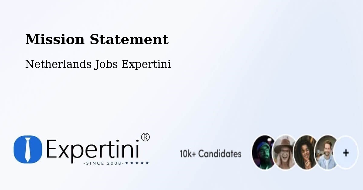 Corporate Mission – Gouda - Netherlands Jobs Expertini